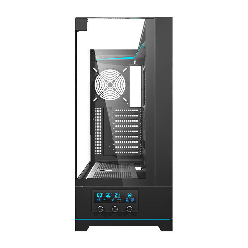 Darkflash DY450L computerhylster uden vifter (sort)