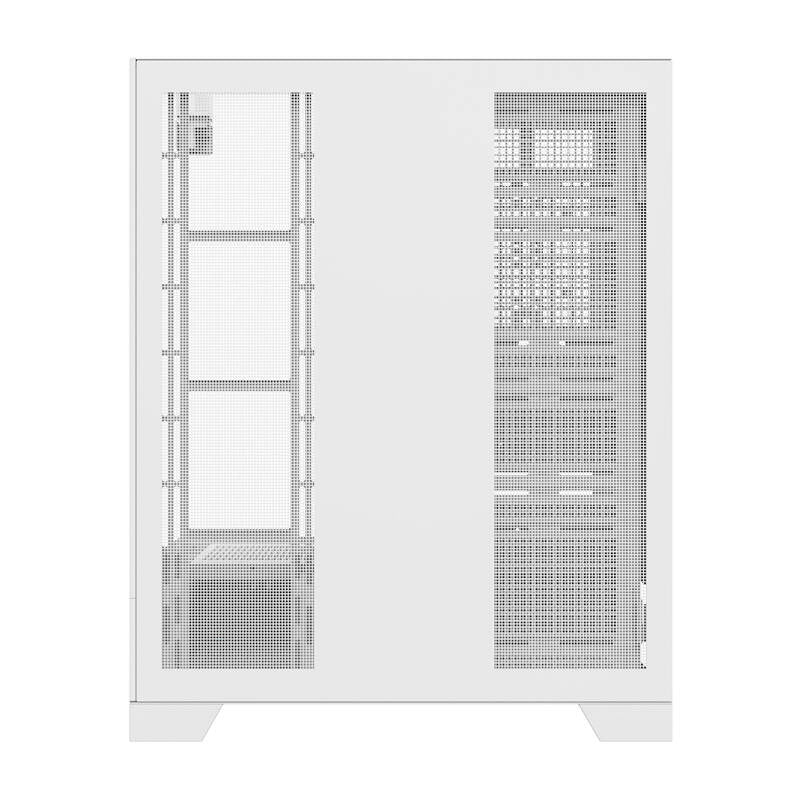 Darkflash DY450L computerhylster uden vifter (hvid)