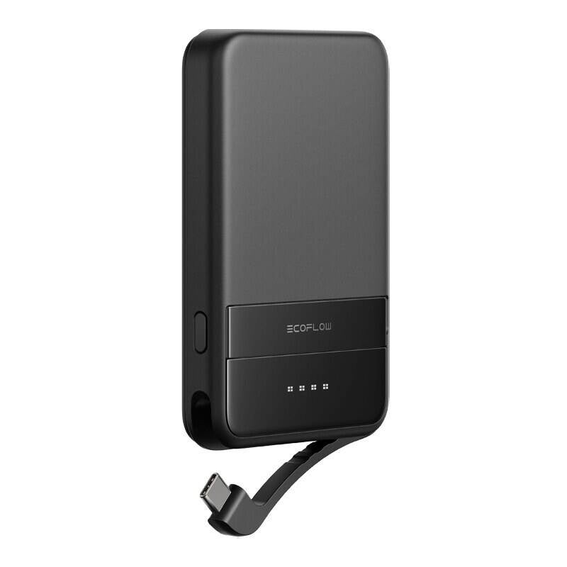 EcoFlow RAPID magnetisk powerbank, 5000 mAh, (sort).
