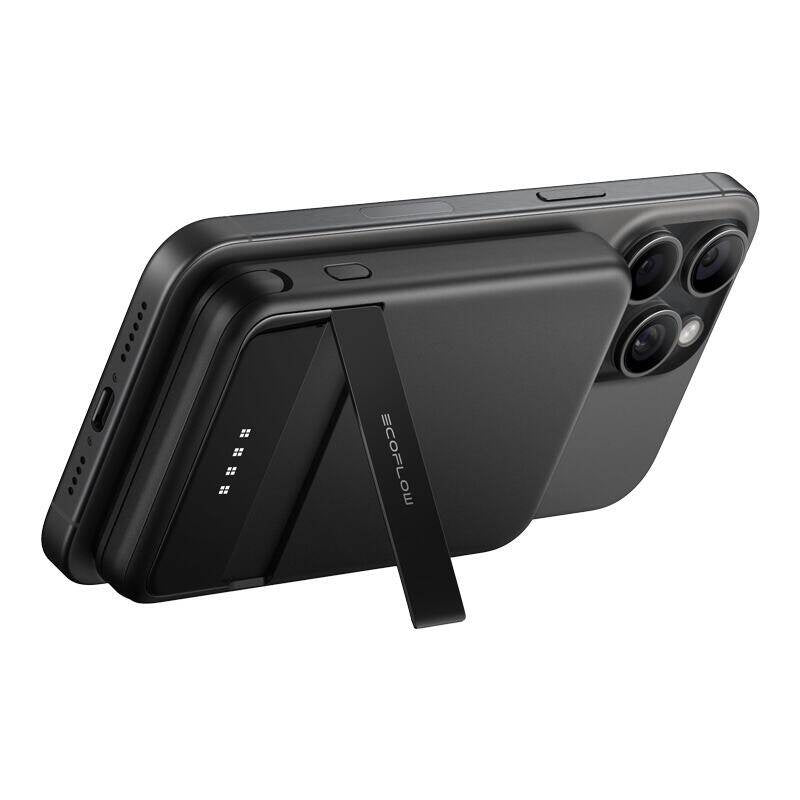 EcoFlow RAPID magnetisk powerbank, 5000 mAh, (sort).