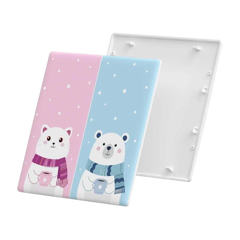 Dekorativ cover / cap til T5 SONOFF Cartoon 2C touch switch