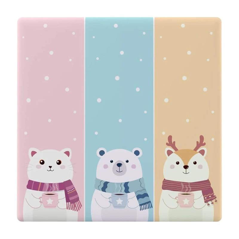 Dekorativ cover / cap til T5 SONOFF Cartoon 3C touch switch