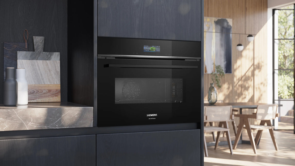 Siemens iQ700 CM724G1B3 ovn 45 L 900 W Sort