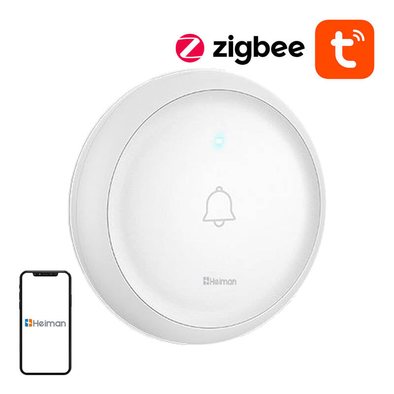 Zigbee Heiman HS2DB Tuya smart dørklokke