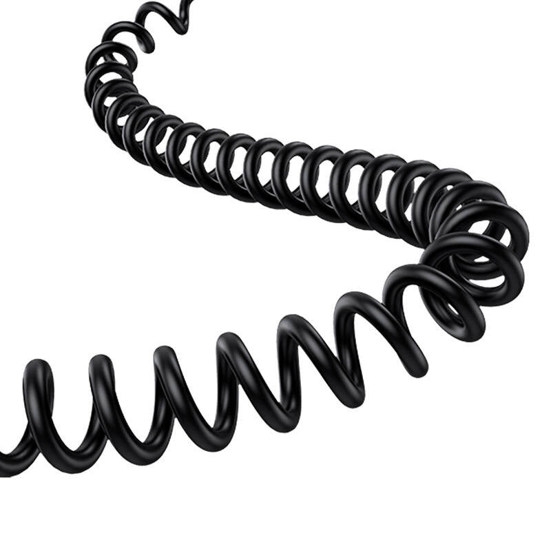 60W Baseus USB-C biloplader + Lightning kabel (Sort)