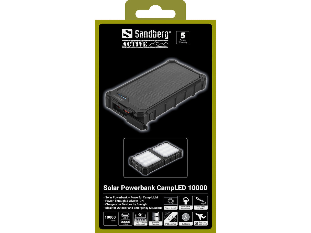 Sandberg 421-23 powerbank 10000 mAh Sort