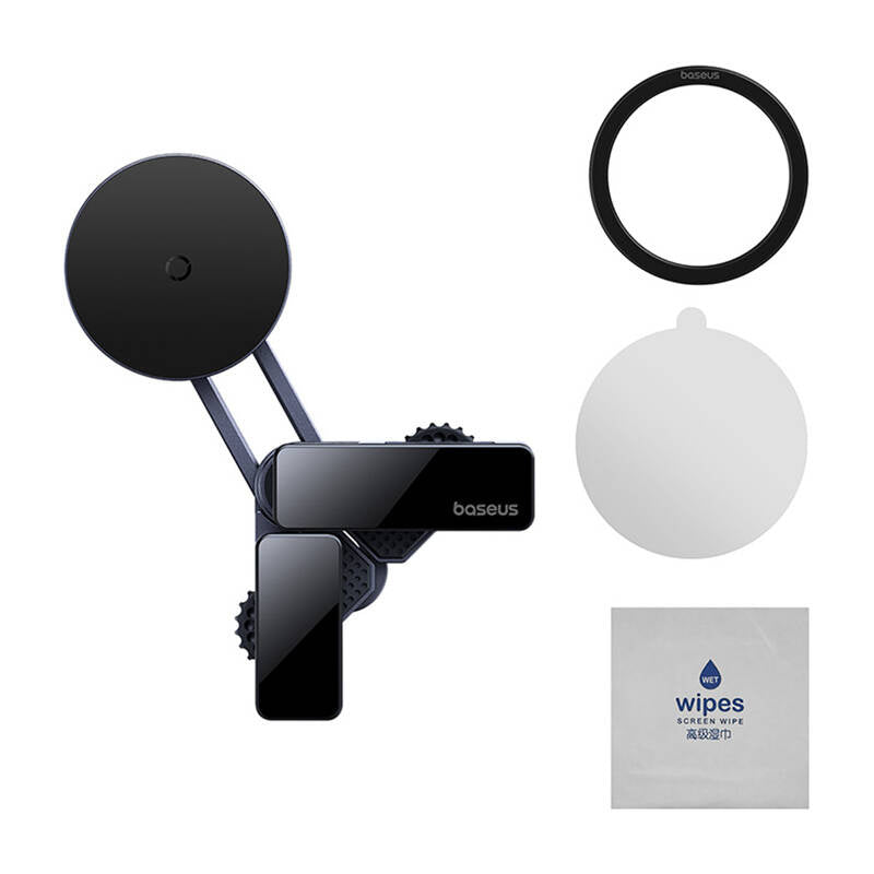 Baseus MaxView magnetisk bilskærmholder (grå)