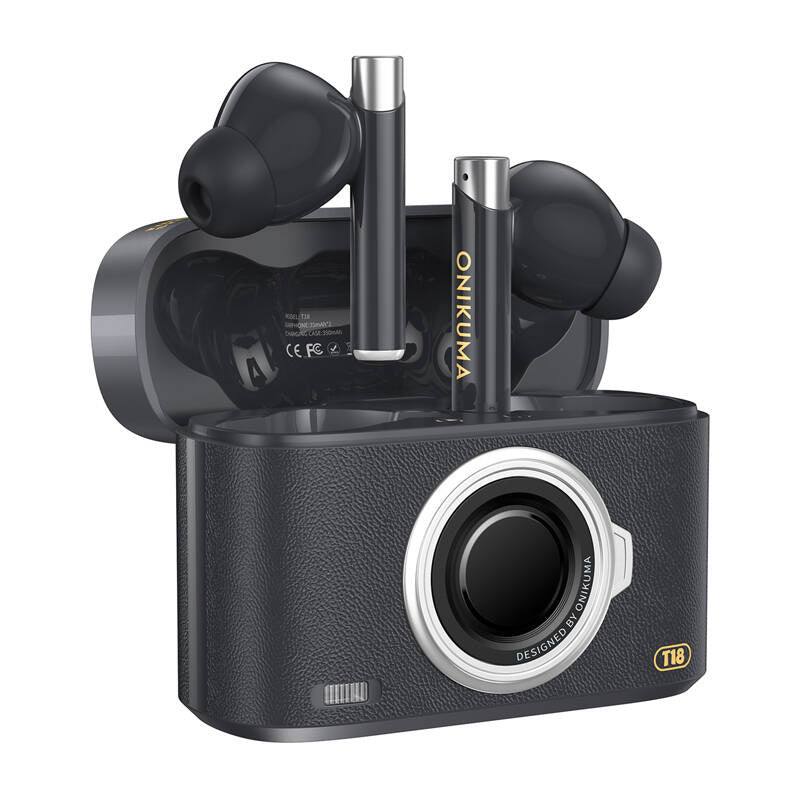 ONIKUMA T18 hovedtelefoner (sort)