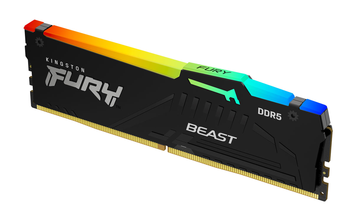 Kingston FURY Beast DDR5 SDRAM 16GB 6000MHz CL30 On-die ECC DIMM 288-PIN