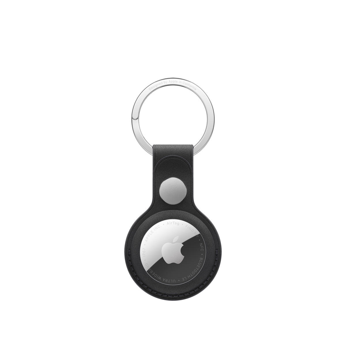 Apple AirTag FineWoven Key Ring – Black