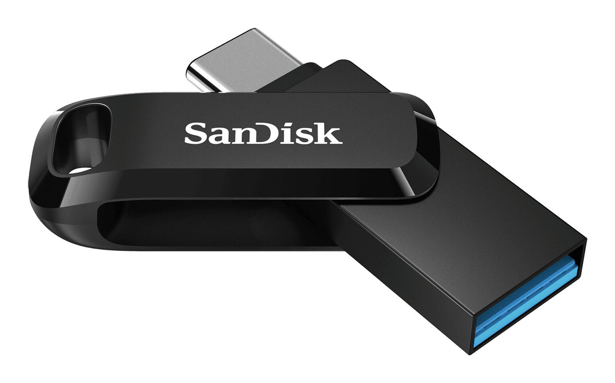 SanDisk Ultra Dual Drive Go USB-nøgle 512 GB USB Type-A / USB Type-C 3.2 Gen 1 (3.1 Gen 1) Sort