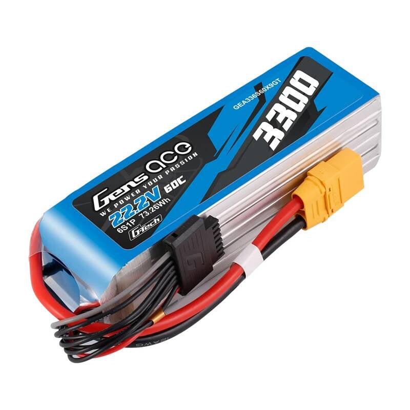 Akkumulator Lipo Gens Ace G-Tech 3300mAh 22.2V 60C 6S1P XT90