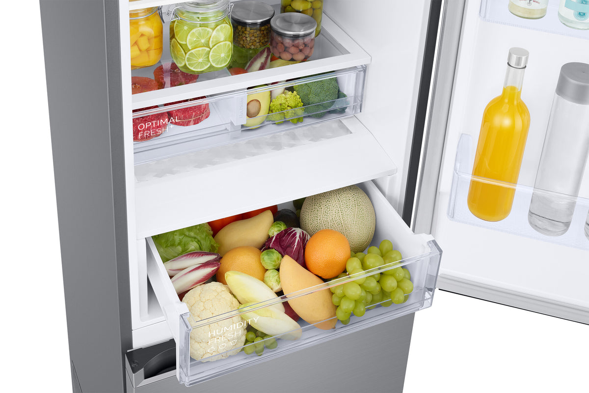 Samsung RB38C607AS9 Fritstående 387 L Rustfrit stål