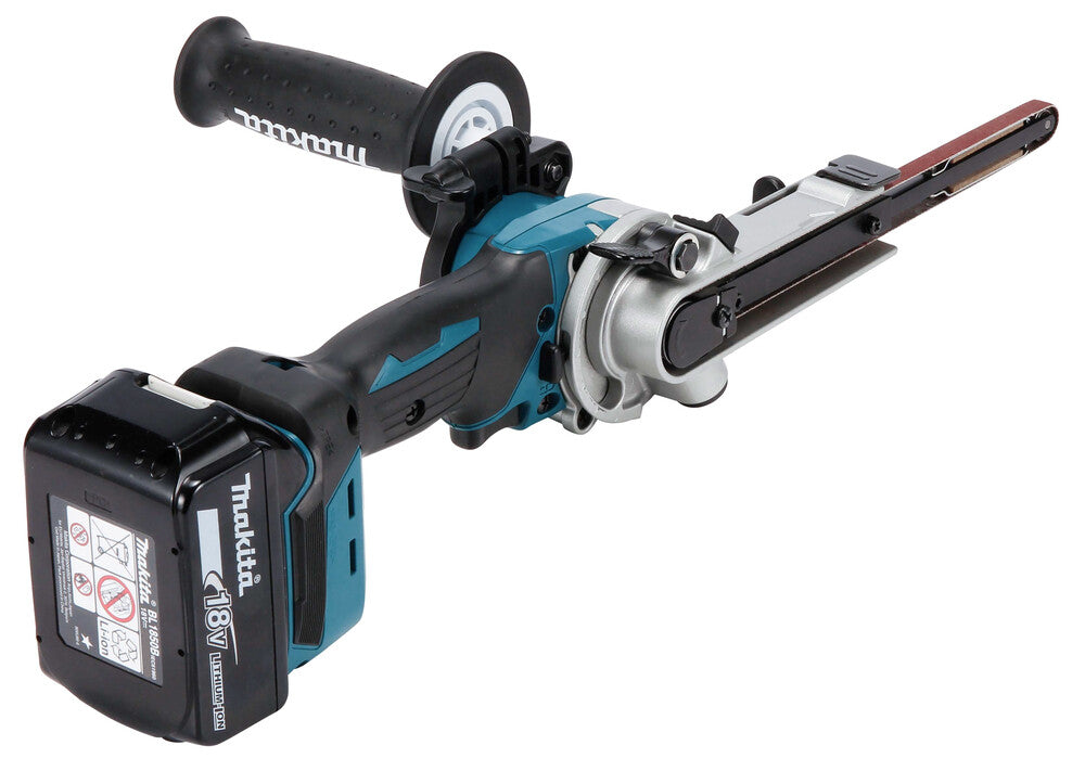 Makita DBS180 Bæltesliber 18V Batteri og lader ikke inkluderet