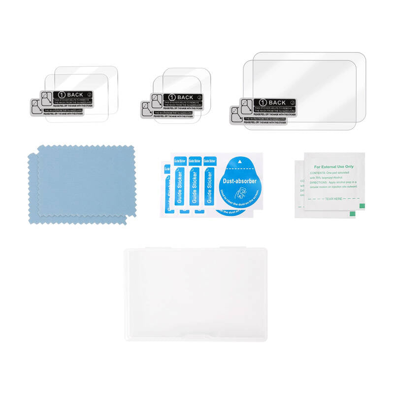 Sunnylife GO-BHM882 hærdet glasfilm til GoPro Hero 13 Black 6 stykker.