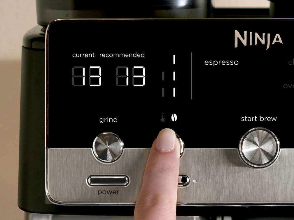 Ninja Luxe Caf MINI 2-i-1 kaffemaskine sort EU ES301EU