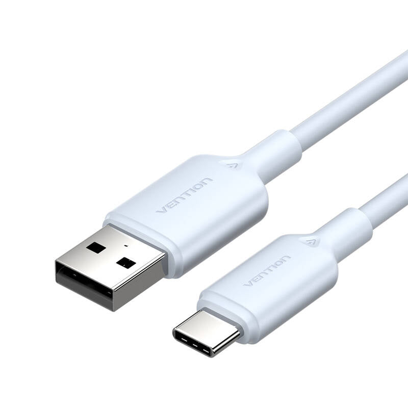 USB 2.0 A til USB-C 3A kabel Vention CTQLF 1M (blå)