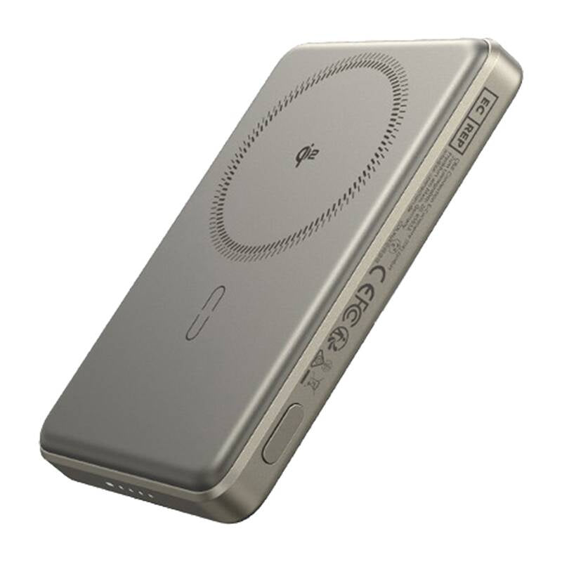 ESR Qi2 MagSlim 5000 mAh magnetisk powerbank (sand)