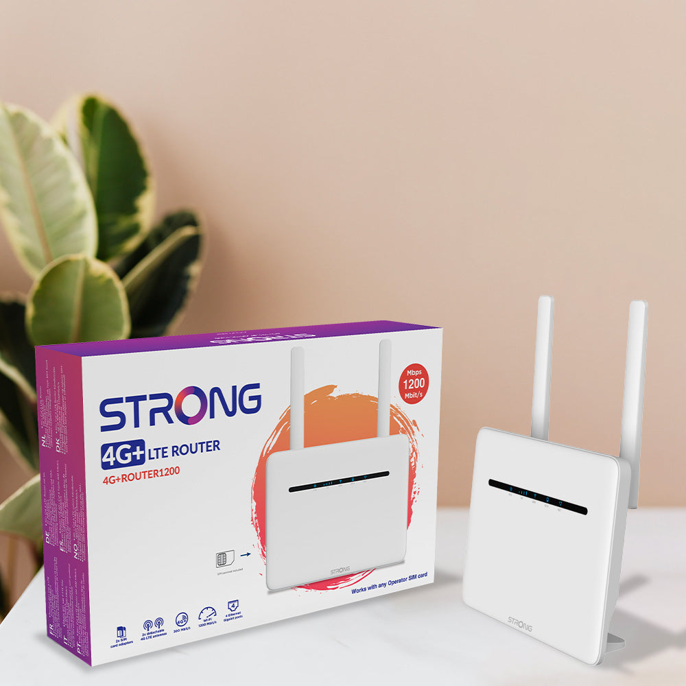 Strong Router 1200 4G LTE router med Wi-Fi 5