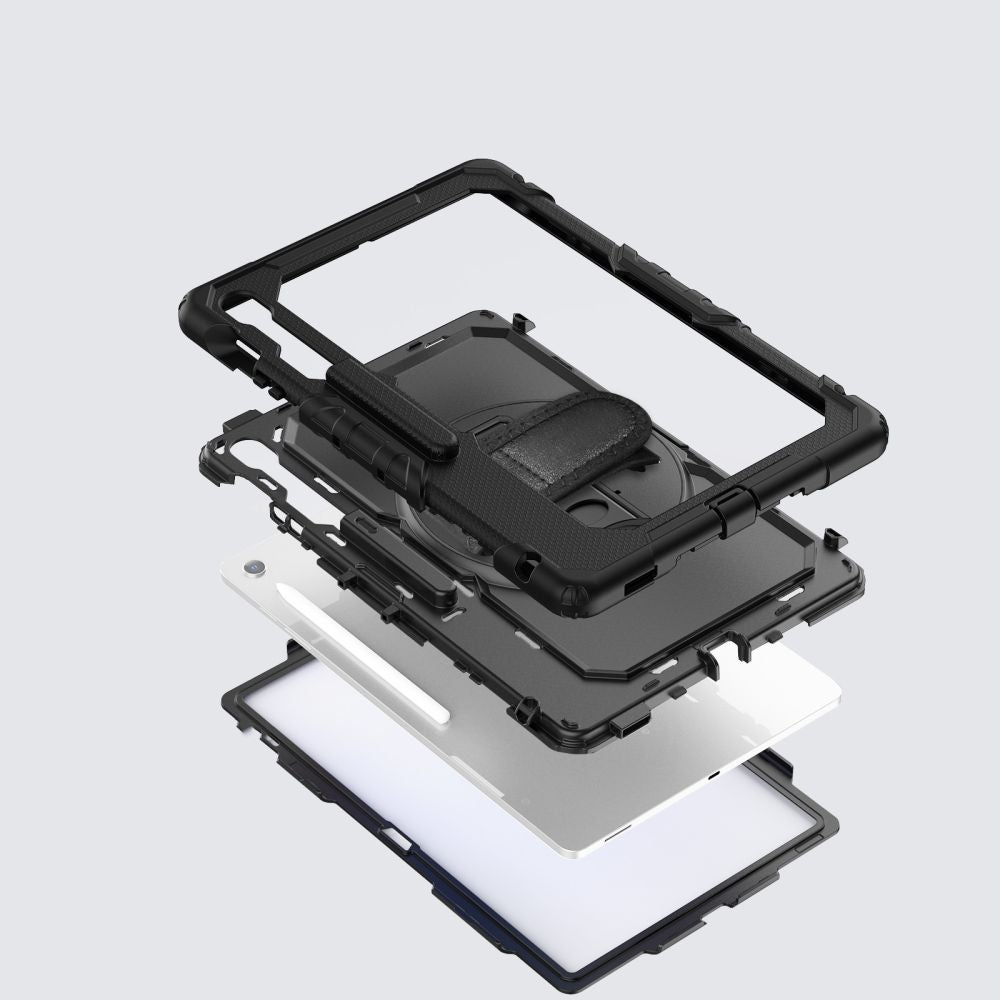 Tech Protect Solid 2 Sæt Galaxy Tab S10 Fe+ Plus 13.1 X620 / X626 B Sort