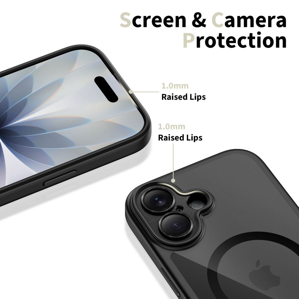 Tech Protect Magpeak Magsafe Cc Iphone 17 Sort/Klar