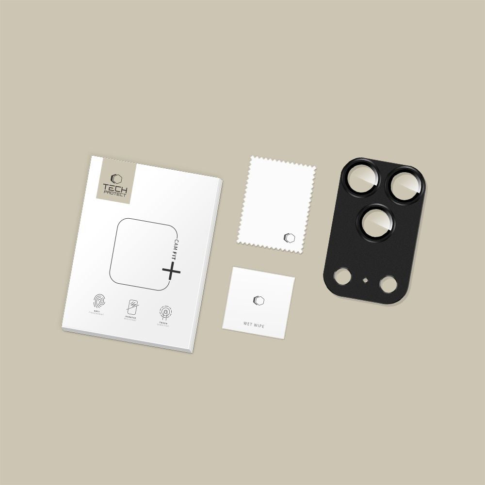 Kamera Beskyttelse Tech Protect Camfull Fit+ Iphone 17 Pro Max Sort