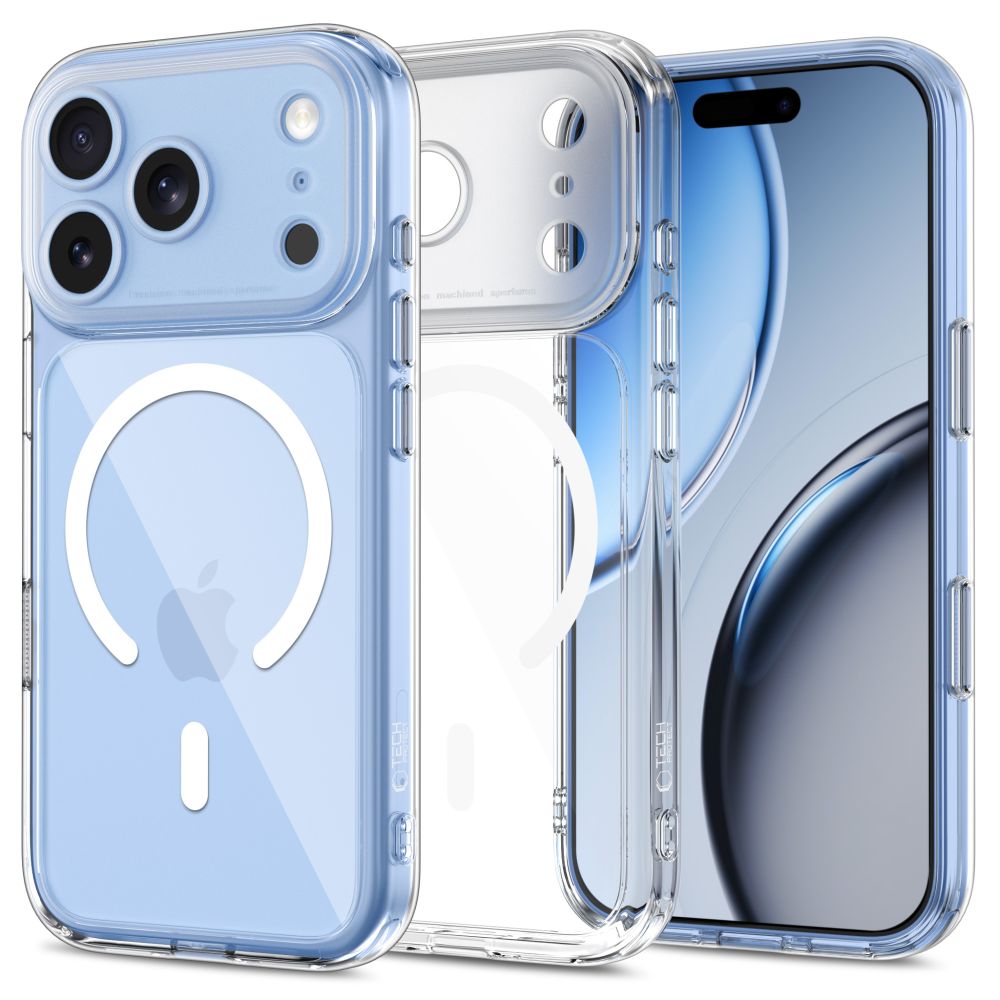 Tech Protect Magpeak Magsafe Cc Iphone 17 Pro / 18 Pro Clear
