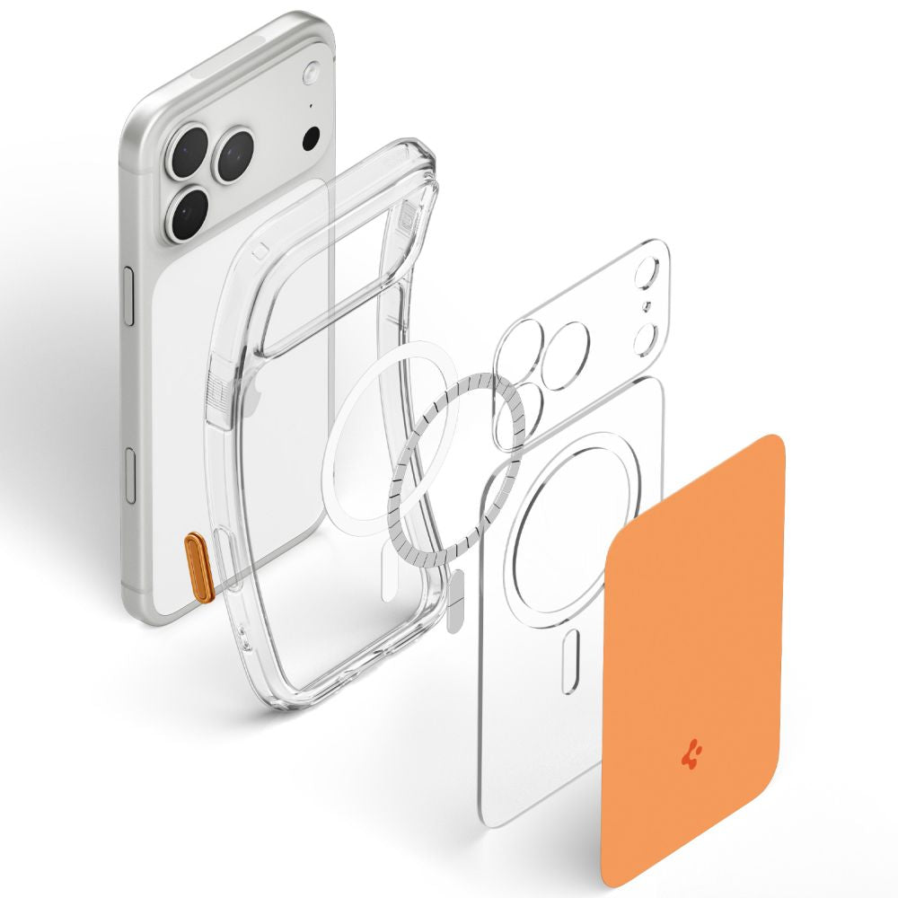 Spigen Ultra Hybrid T Magsafe Iphone 17 Pro / 18 Pro Glossy Orange