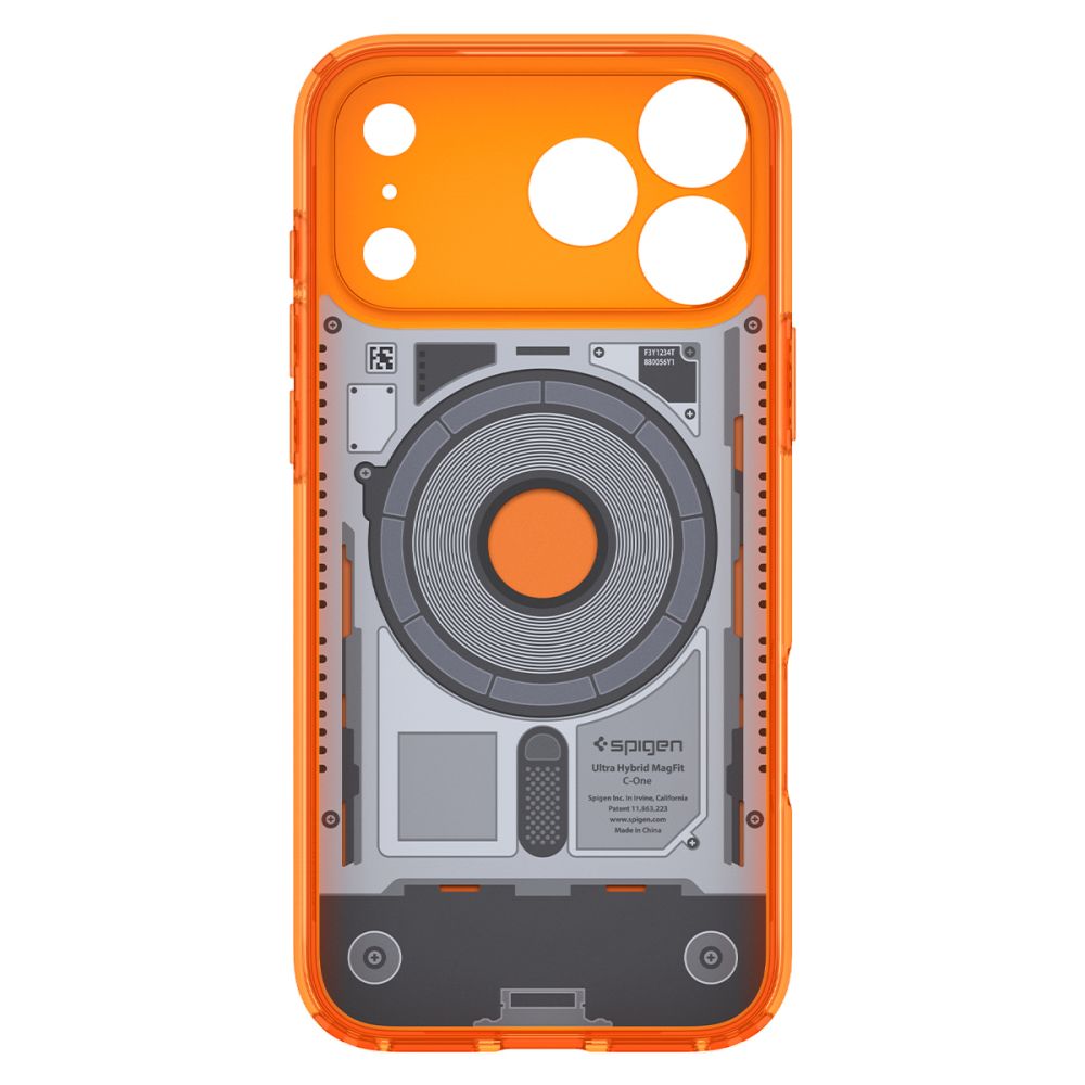 Spigen Ultra Hybrid Magsafe Iphone 17 Pro Max / 18 Pro Max C One Tangerine