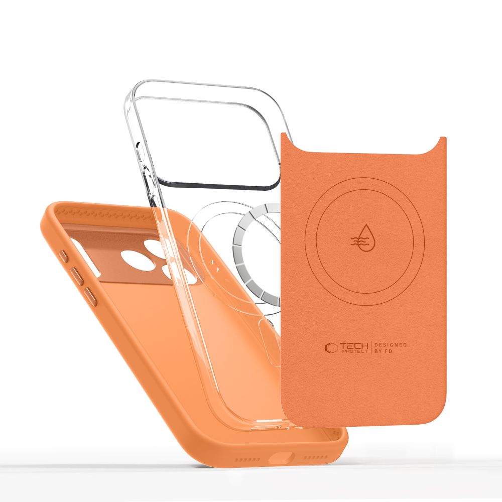 Tech Protect Uniq Magsafe Iphone 17 Pro Max Cosmic Orange