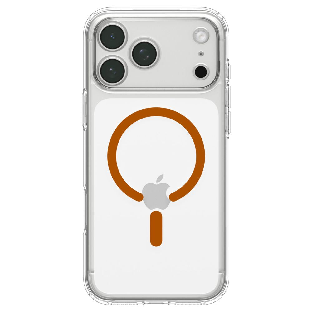 Spigen Ultra Hybrid Magsafe Iphone 17 Pro / 18 Pro Klar/Orange