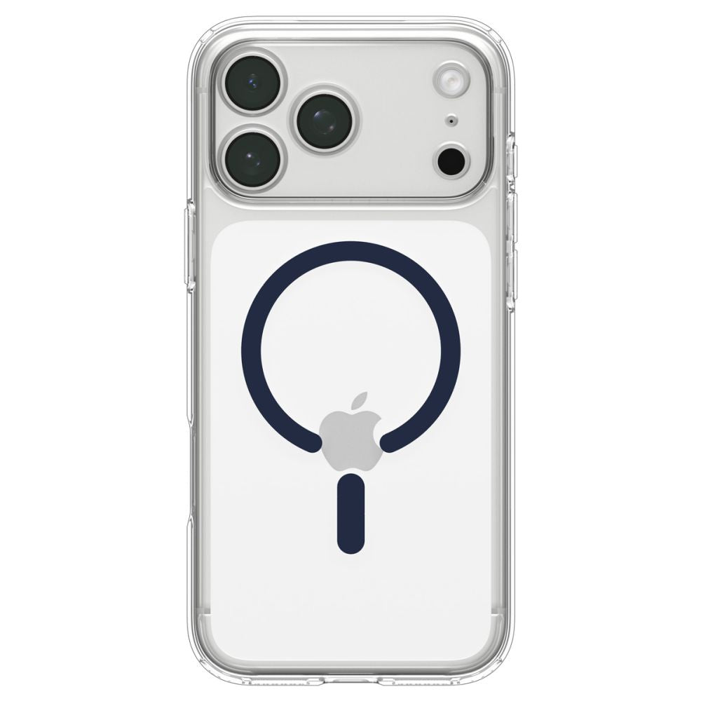 Spigen Ultra Hybrid Magsafe Iphone 17 Pro Max / 18 Pro Max Klar/Dyb Blå