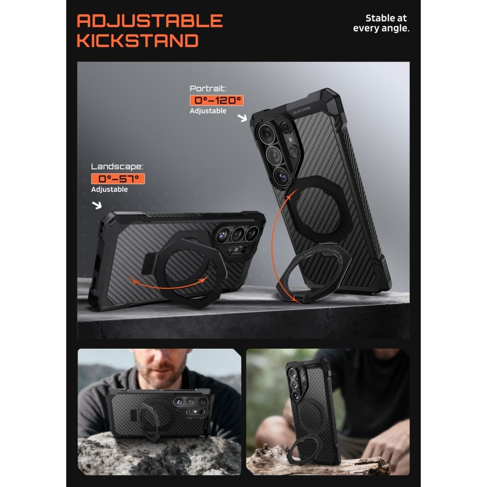Supcase Ub Grip Mag Magsafe Galaxy S26 Ultra Aramid