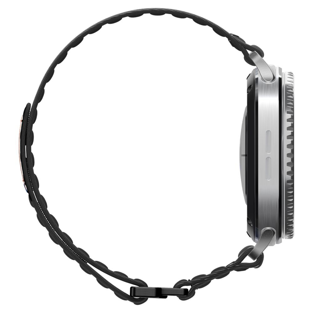 Spigen Wbf0 Band Til Samsung Galaxy Watch 8 / 9 / Classic (40 / 44 / 46 Mm) Sort