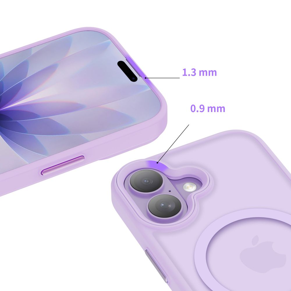 Tech Protect Magmat Magsafe Iphone 17 Mat Lavendel