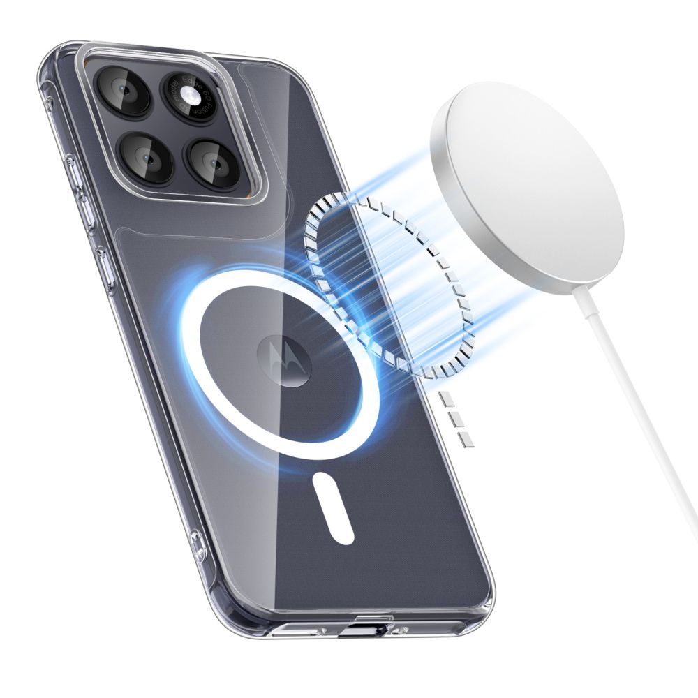 Tech Protect Flexair Hybrid Magsafe Motorola Edge 70 Fusion / Fusion+ Plus 5 G Clear
