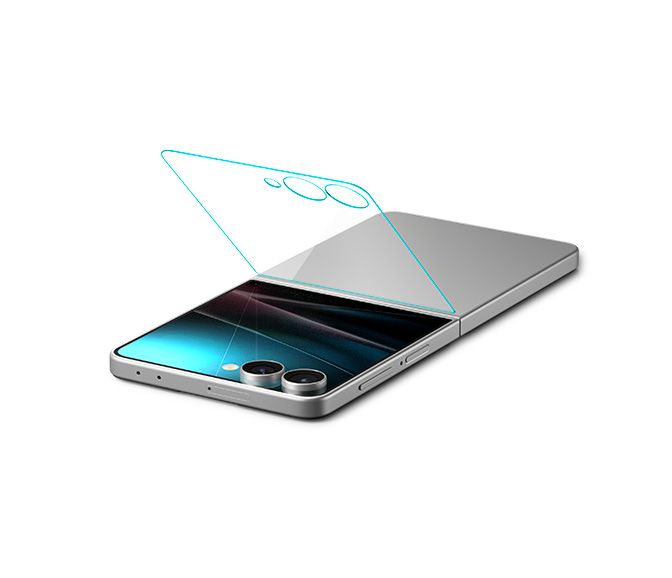 Hærdet Glas Spigen Glas.Tr ”Ez Fit” Hd Galaxy Z Flip 7/8 Clear