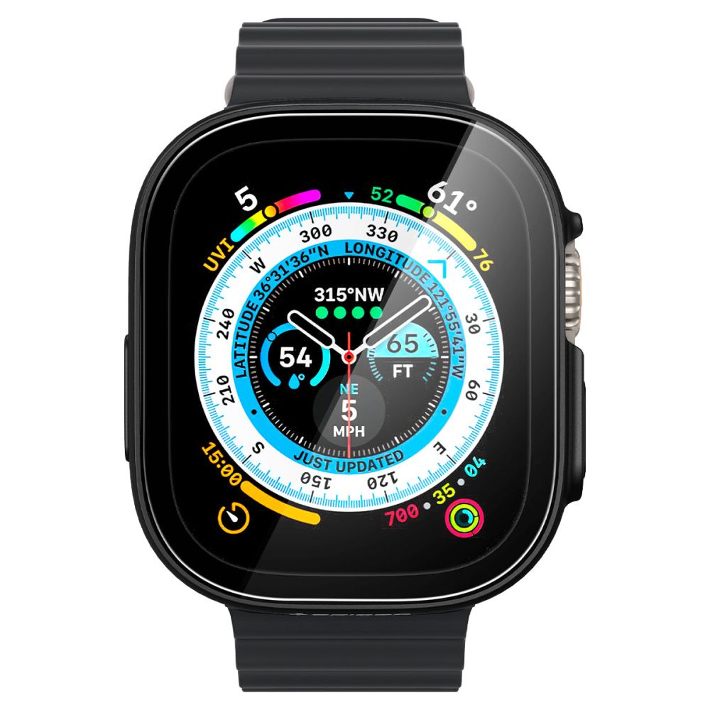 Spigen Thin Fit 360 Apple Watch Ultra 1 / 2 / 3 / 4 (49 Mm) Sort