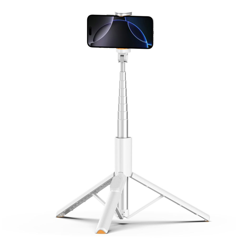 Tech Protect L09 S Bluetooth Selfie Stick Stativ Hvid