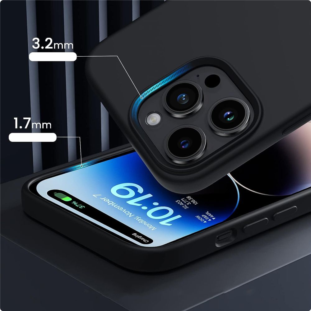 Tech Protect Silikone Magsafe Iphone 13/14 Sort