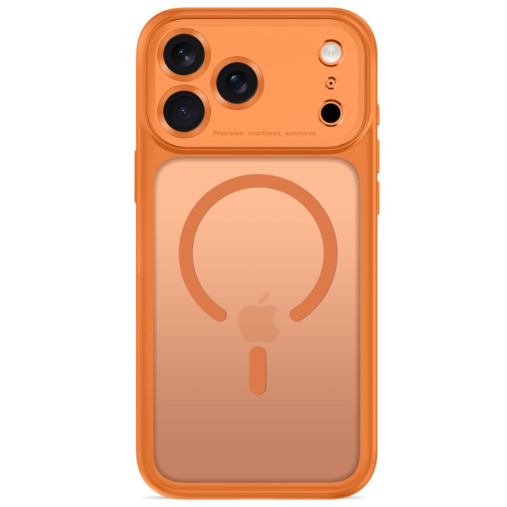 Tech Protect Magpeak Magsafe Cc Iphone 17 Pro / 18 Pro Mat Cosmic Orange