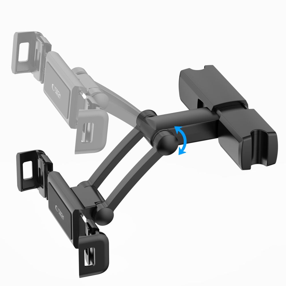Tech Protect V2 Strækbar Nakkestøtte Bilholder Til Tablet Sort