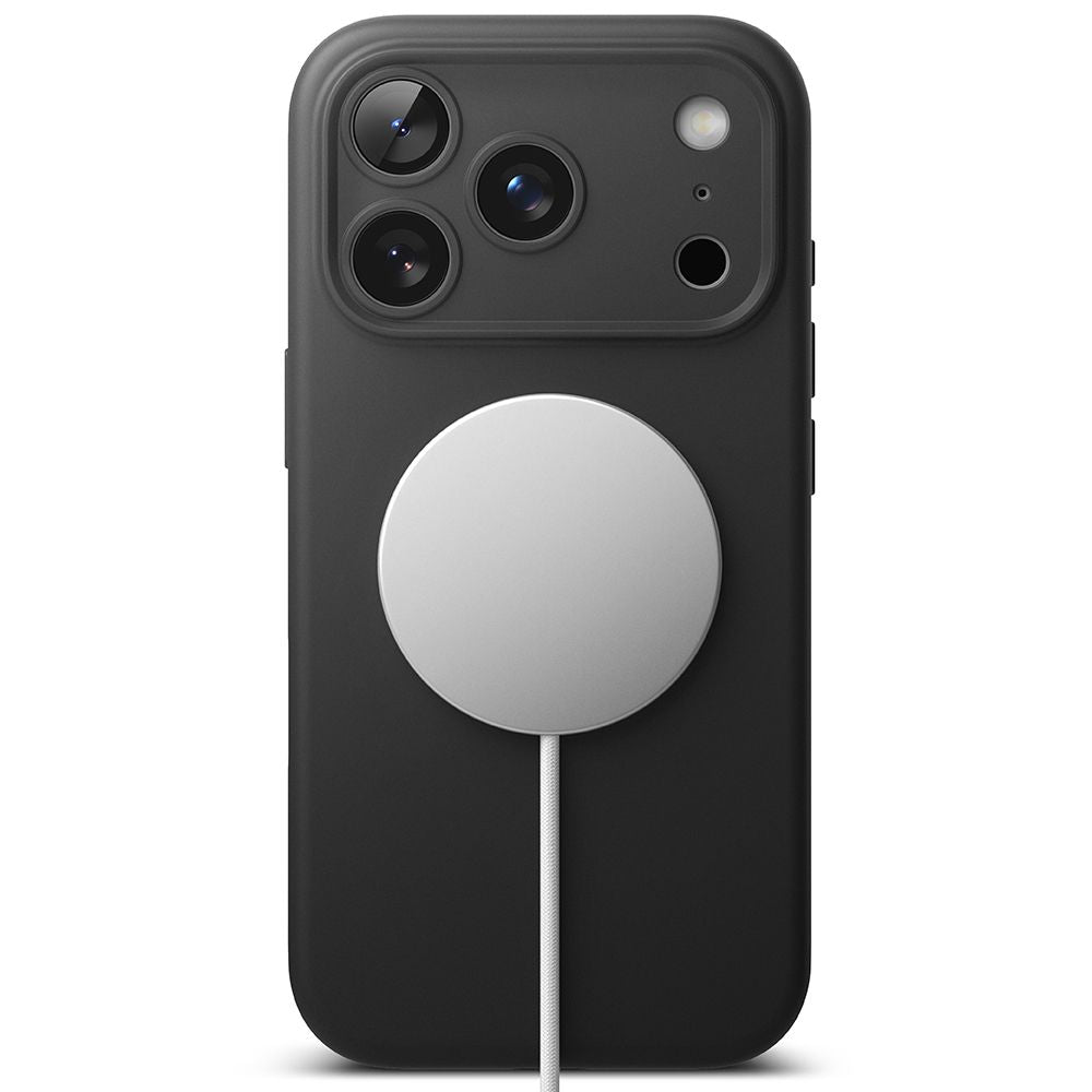 Ringke Silikone Magnetisk Magsafe Iphone 17 Pro Sort