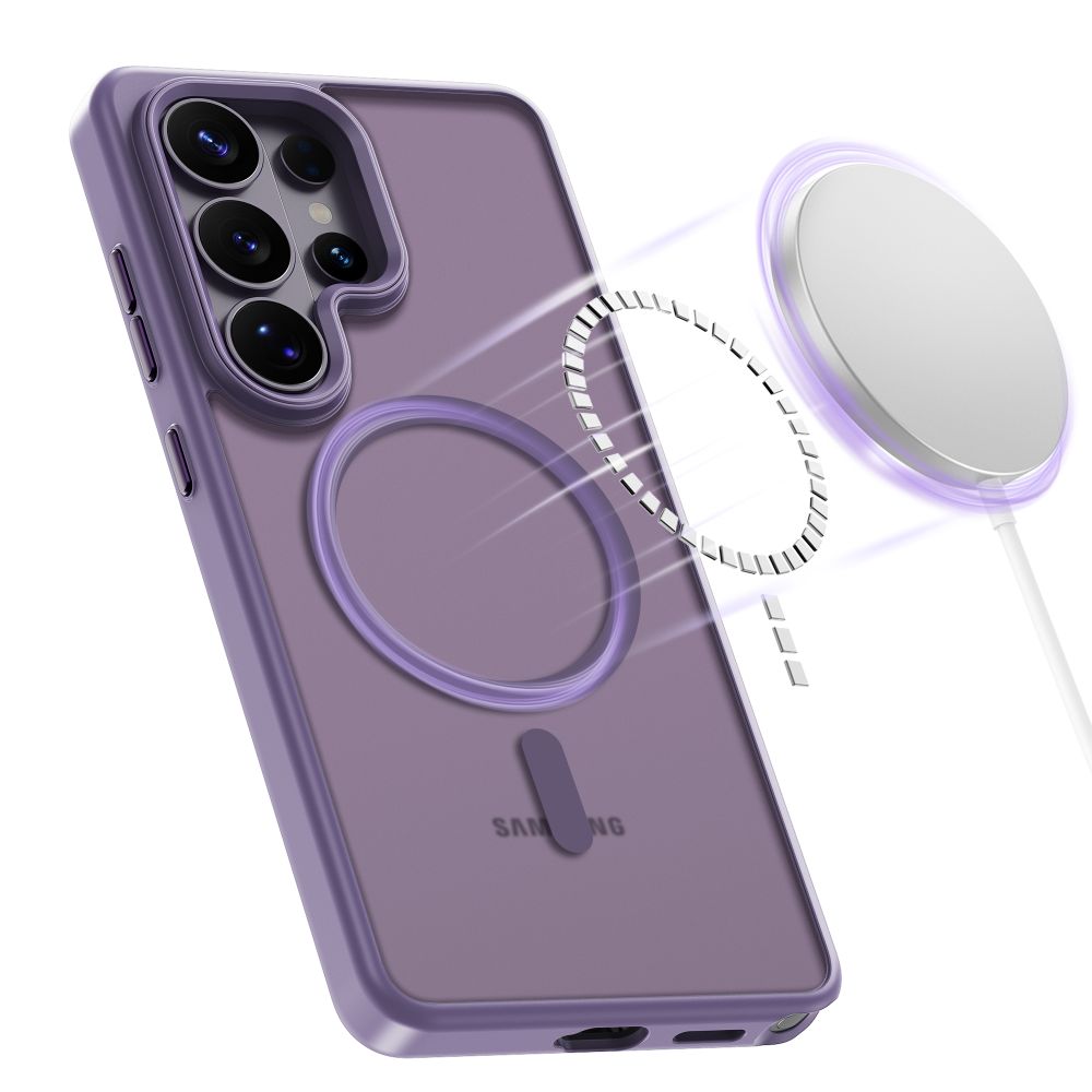Tech Protect Magmat Magsafe Galaxy S26 Ultra Mat Kobaltviolet