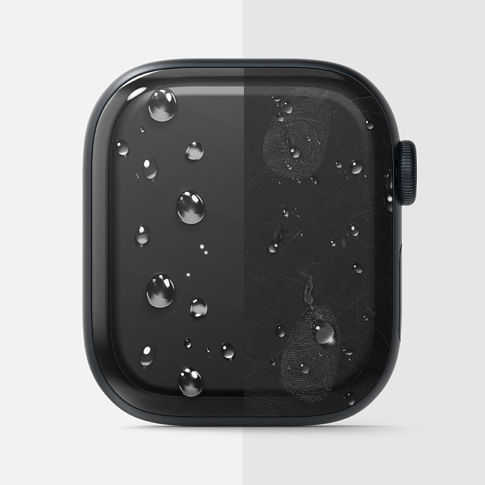 Beskyttelsesfolie Ringke Dual Easy 3 Pak Apple Watch 10/11 (42 Mm) Klar