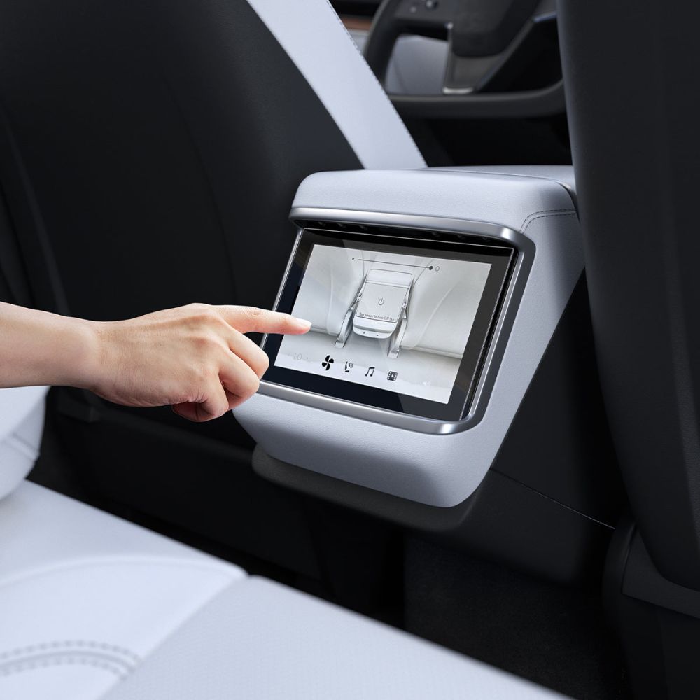 Hærdet Glas Spigen Glas.Tr Slim Tesla Model X 2021 / 2022 / Model S 2021 / 2022 Sort