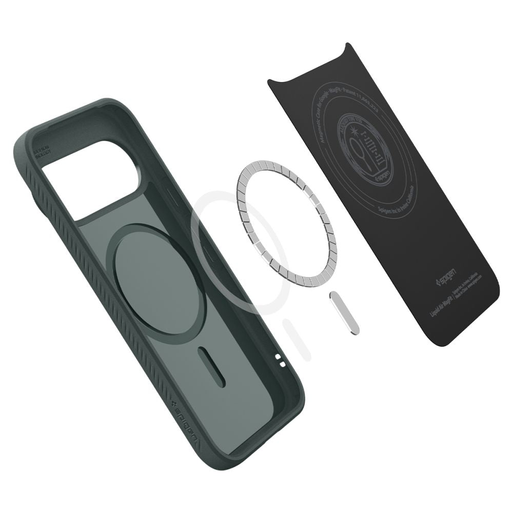 Spigen Liquid Air Mag Magsafe Google Pixel 11 Pro Xl Abyss Green