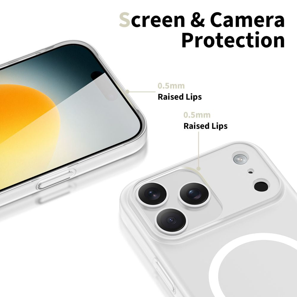 Tech Protect Magslim Magsafe Iphone 17 Pro Mat/Hvid
