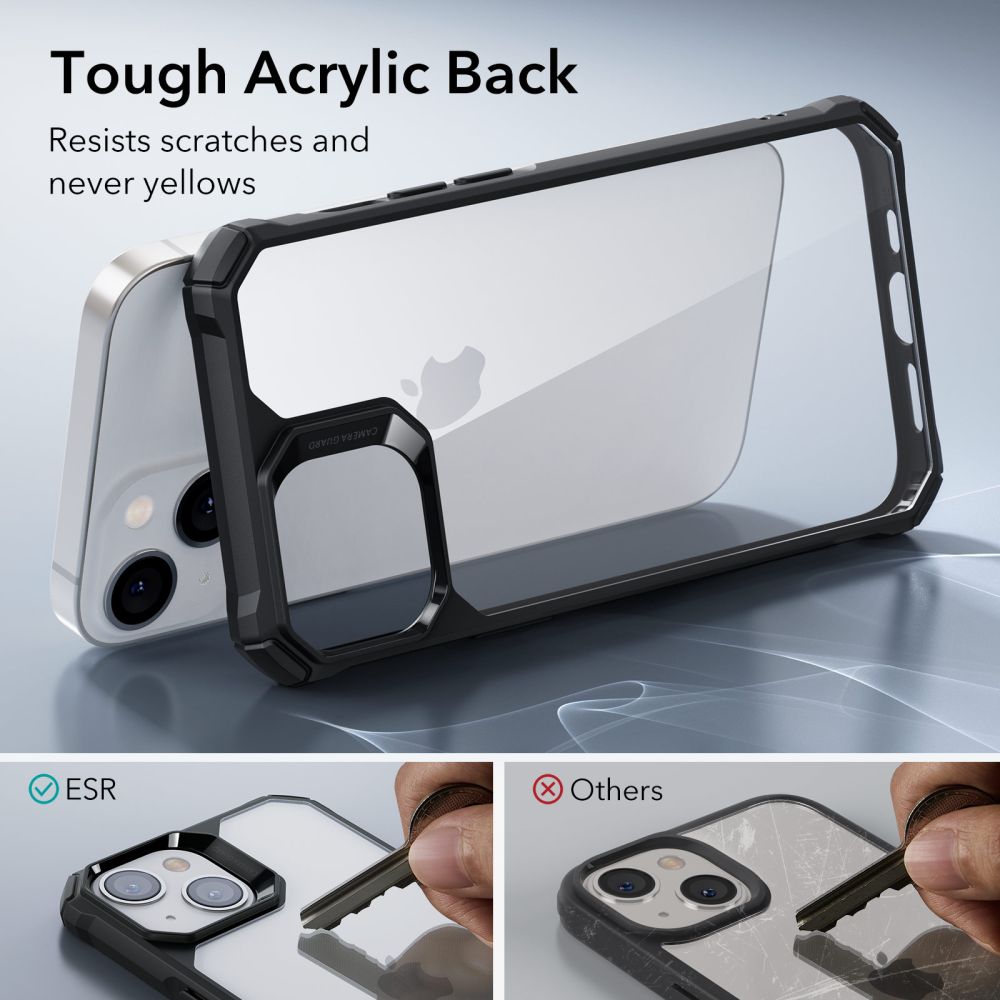 Esr Air Armor Iphone 14 Plus / 15 Plus Klar/Sort