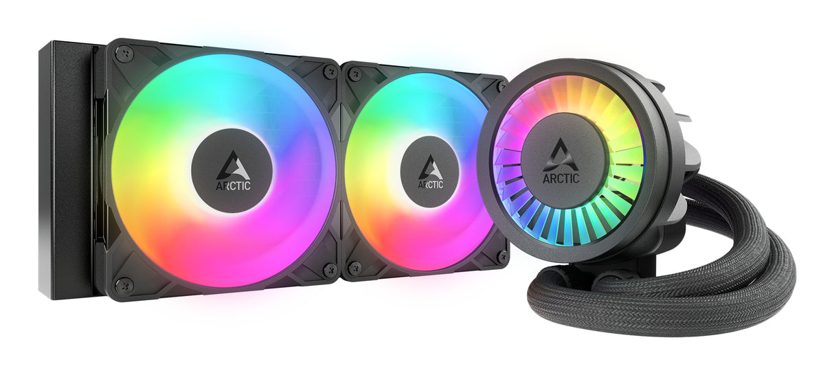 ARCTIC Liquid Freezer III Pro 240 A-RGB Processor Alt-i-en væskekøler 12 cm Sort, Hvid 1 stk